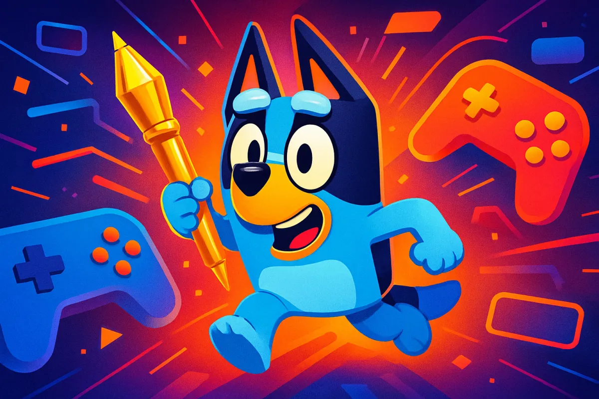 Bluey’s Quest for the Gold Pen: A Colorful Adventure Awaits