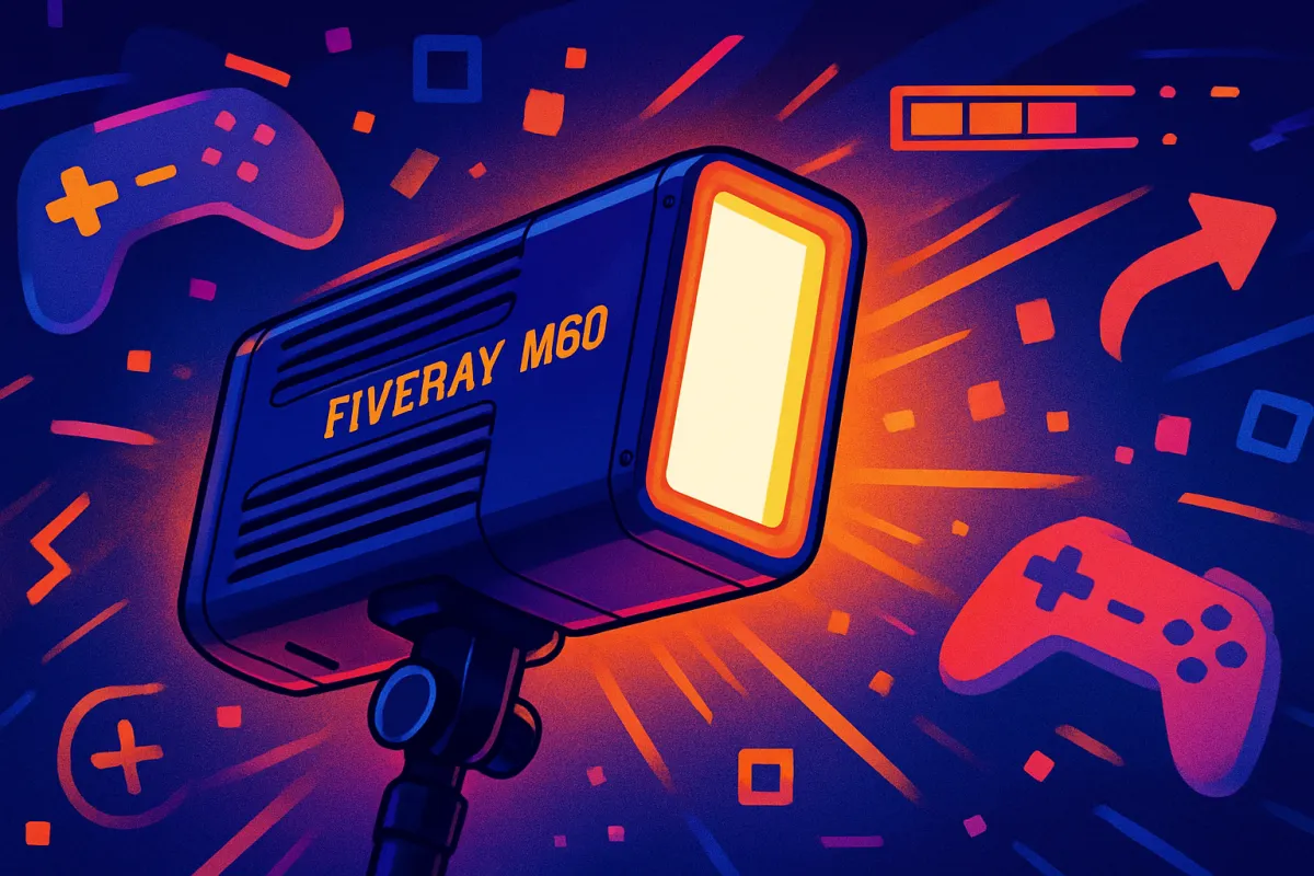 Brighten Up Your Footage with the Zhiyun FIVERAY M60