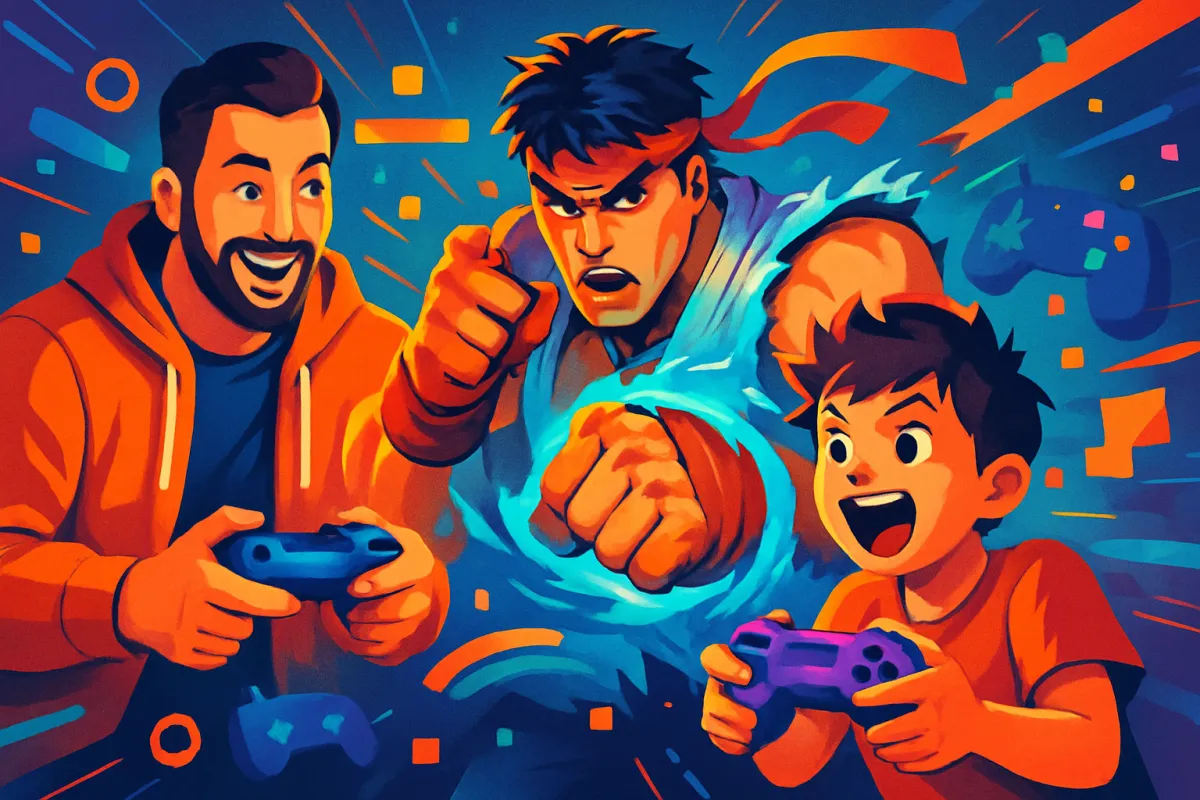 Capcom Kicks Off Parent-Child Esports Tournament with Street Fighter 6