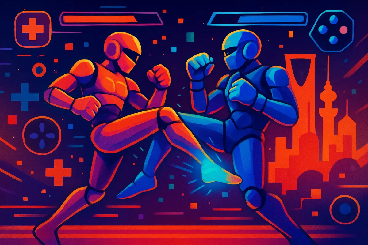 Humanoid Kickboxing Takes Center Stage in Riyadh