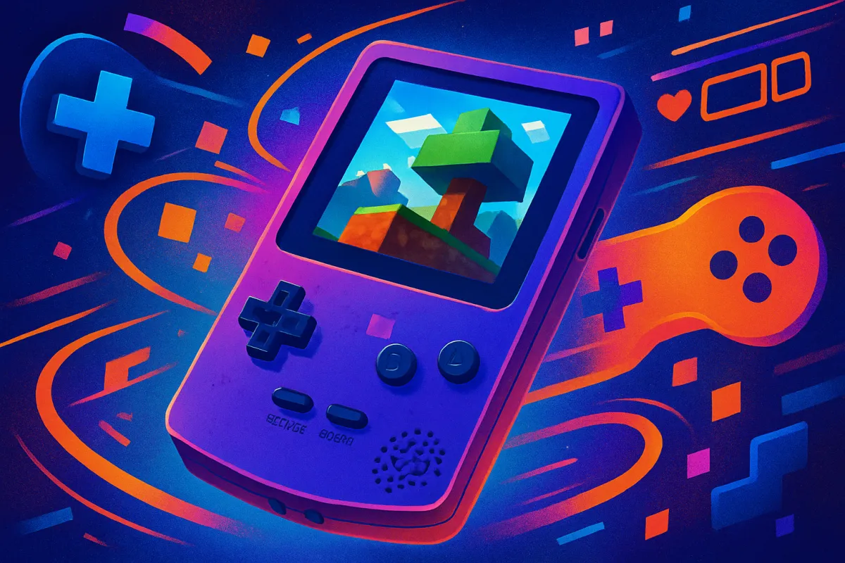 Minecraft Transcends Limits: Runs on Game Boy Color in 3D