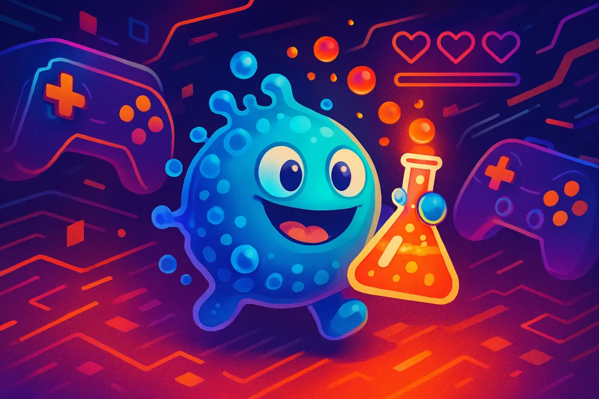 Mixing Fun and Learning in ‘Chemistry Creatures’